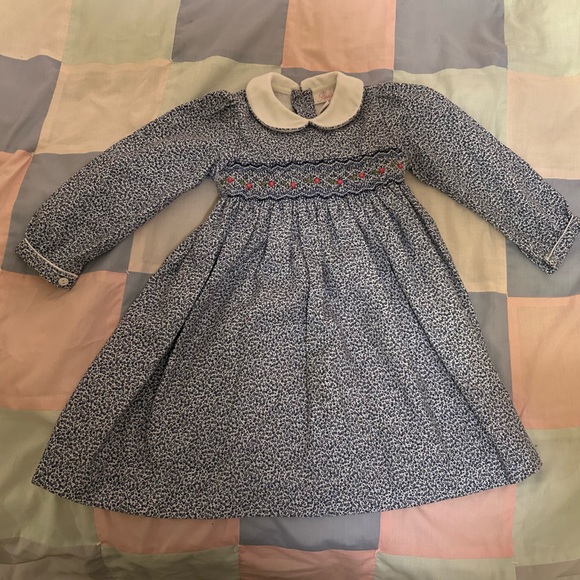 Smocked Sophie Dess Creations Paris Dress - Picture 1 of 5